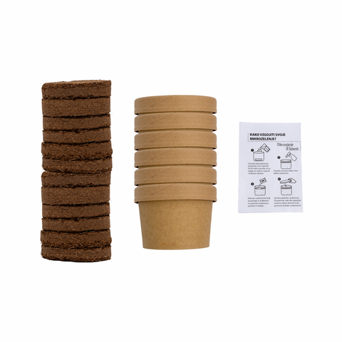 Pripomočki za vzgojo mikrozelenja (K-MAXI)