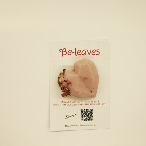 Dišeči vosek na kartici