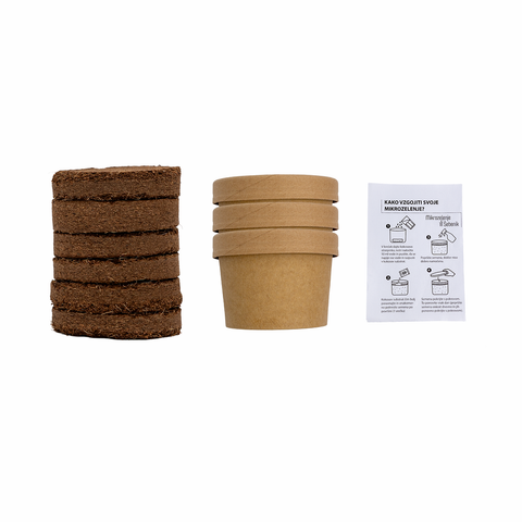 Pripomočki za vzgojo mikrozelenja (K-HOBI)