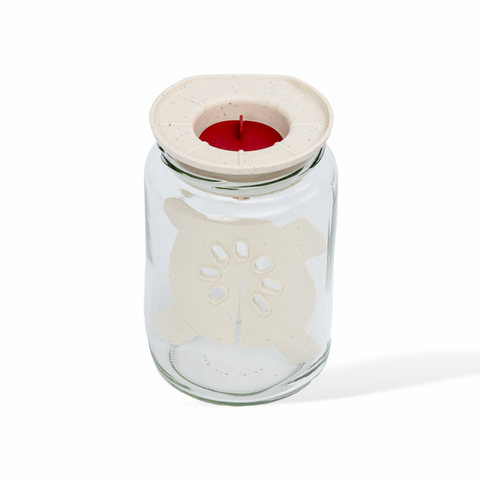 Set za fermentiranje (1 x steklen kozarec + 1 x pokrov za fermentiranje)